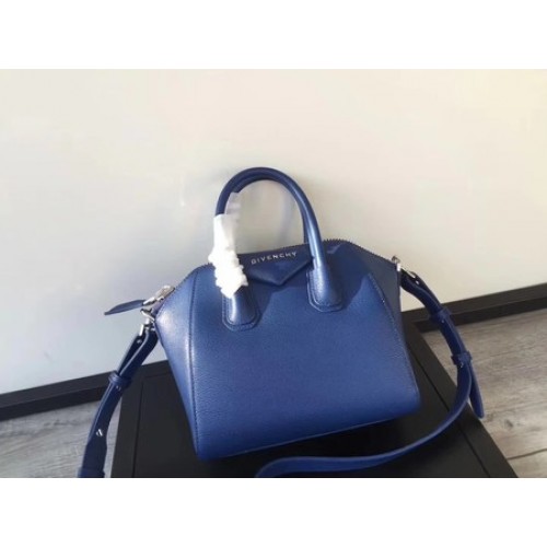 Borsa Givenchy Antigona in pelle di vitello originale G9982 blu