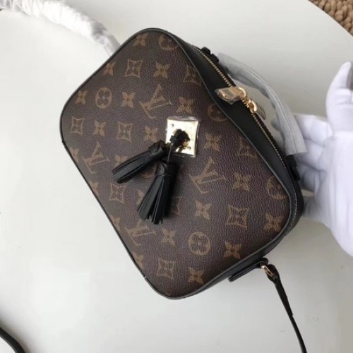 Tela monogramma originale Louis Vuitton Originale SAINTINGE M43559 nera