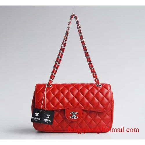 Chanel 2.55 Borse con patta trapuntata 1112 Rosso