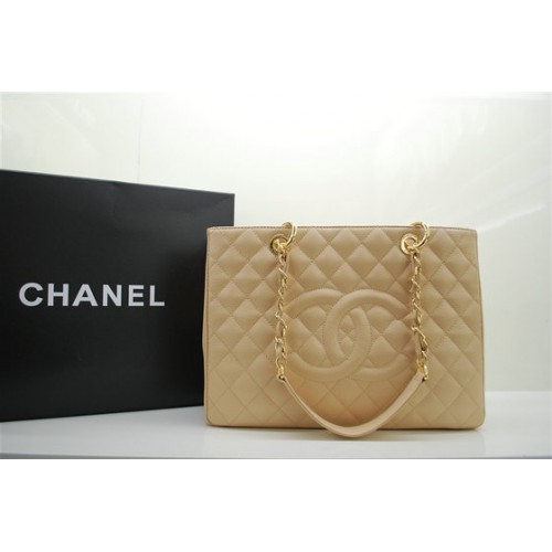 Chanel 2011 GST Borsa in pelle di caviale 36092 Crema