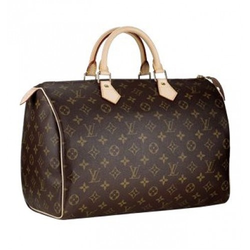 Louis Vuitton tela monogramma Speedy 35 M41524