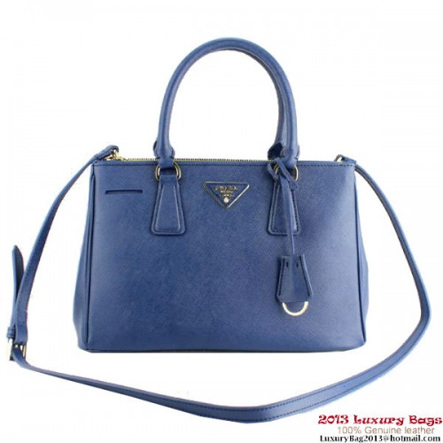 Borsa Tote Prada Saffiano 2013 1801 Blu