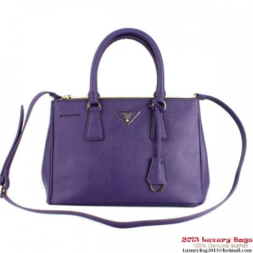 2013 Prada Saffiano Tote Bag 1801 Viola