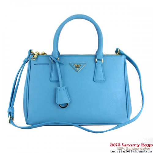 Borsa Tote Prada Saffiano 2013 1801 SkyBlue