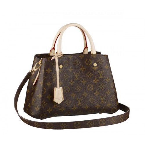 2014 Louis Vuitton Tela monogramma Montaigne BB M41055