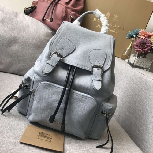 BURBERRY Zaino in pelle 48791 grigio