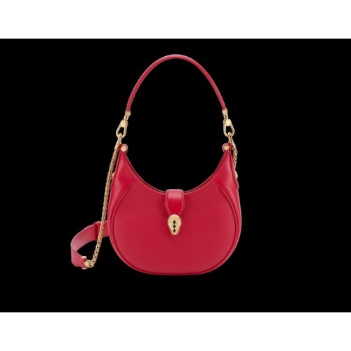 Borsa a tracolla BVLGARI Pelle di vitello B281640 rossa