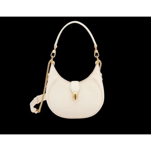 BVLGARI Borsa a Spalla Pelle di Vitello B281640 bianca