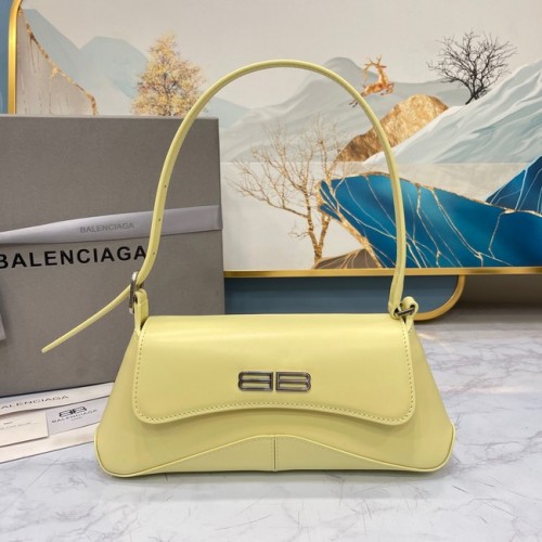 Balenciaga HOURGLASS BORSA PICCOLA CON MANICO 6008 giallo