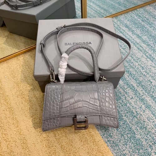 Balenciaga Hourglass XS Top Handle Bag 28331S grigio