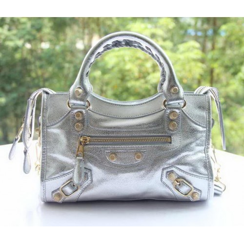 Balenciaga mini Classic First Bag B300295 Argento