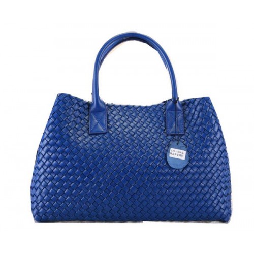 Bottega Veneta Borsa Tote Media Cabat BV5211 Blu