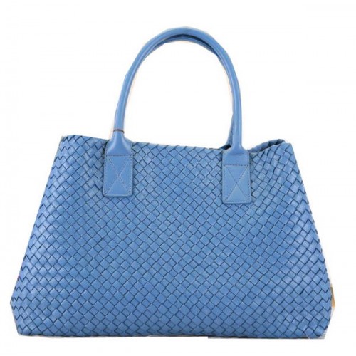 Bottega Veneta Borsa Tote Media Cabat BV5211 Azzurro
