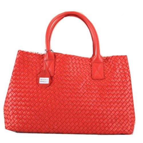Bottega Veneta Borsa tote media Cabat BV5211 Rosso