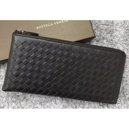 Bottega Veneta Pochette In Pelle Intrecciato BV144077 Marrone