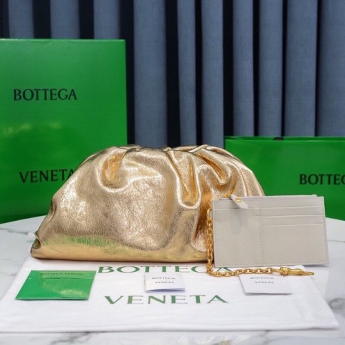 Bottega Veneta Pochette in pelle 576227 oro