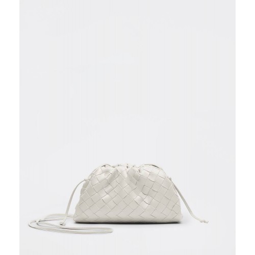 Bottega Veneta MINI POUCH 585852 Gesso