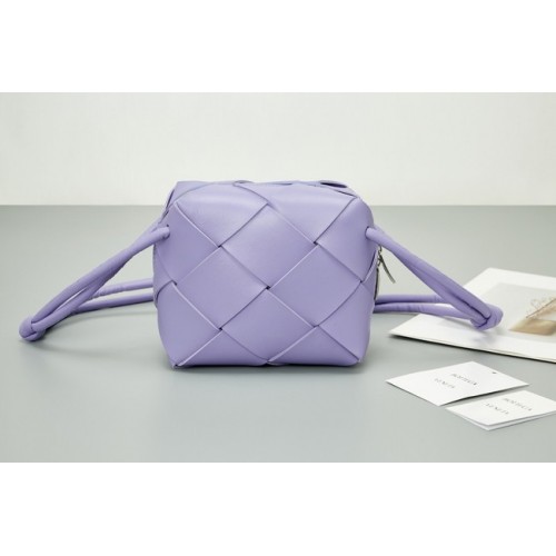 Bottega Veneta Mini Cassette Camera Bag 701915 Viola