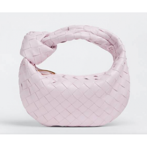 Borsa Bottega Veneta Mini in pelle intrecciata con manico superiore 651876 Bliss Washed