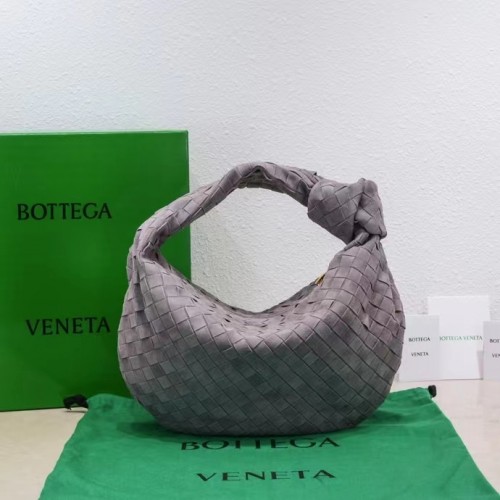 Bottega Veneta Mini intrecciato suede top handle bag 651877V1 THUNDER