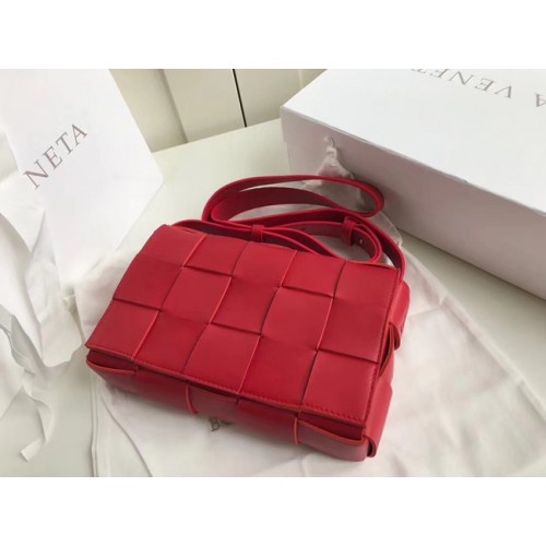 Bottega Veneta Tessitura di pelle di pecora Original Leather 578004 rosso