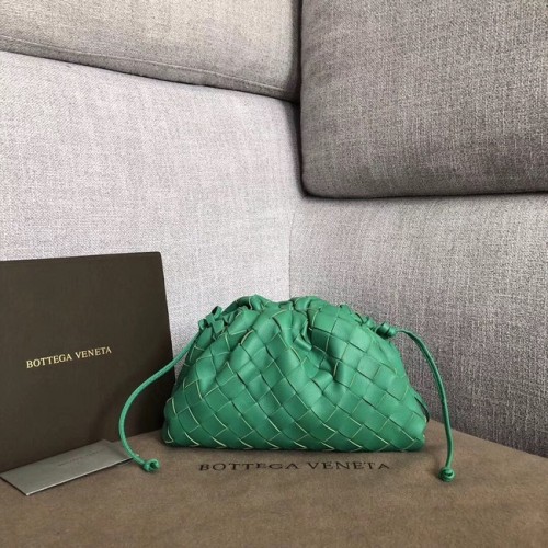 Bottega Veneta Tessitura Pelle Di Pecora Originale Pelle BV3693 Verde