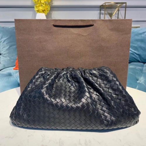 Bottega Veneta Tessitura Pelle Di Pecora Pelle Originale BV3694 Nera
