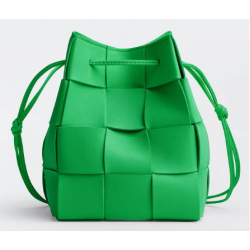 Bottega Veneta Borsa Secchiello Piccola Cassetta 680218 Parrocchetto