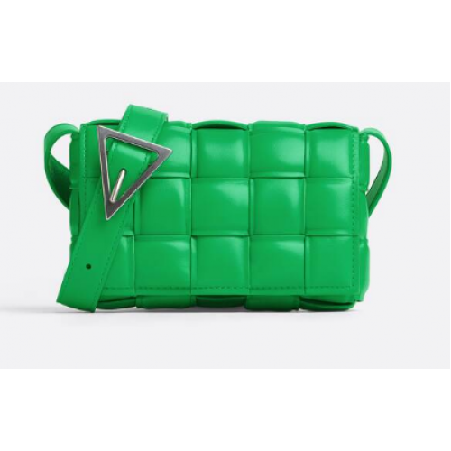 Bottega Veneta Cassetta Imbottita Piccola 717506 verde