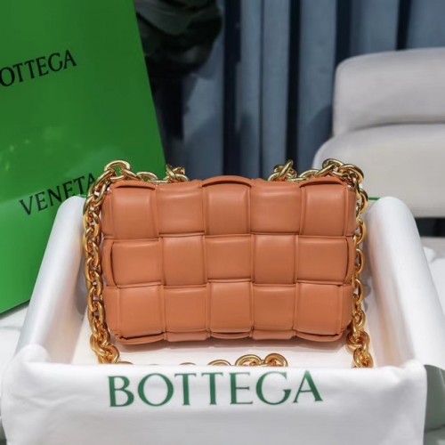 Bottega Veneta LA CASSETTA DELLA CATENA Consegna rapida 631421 marrone