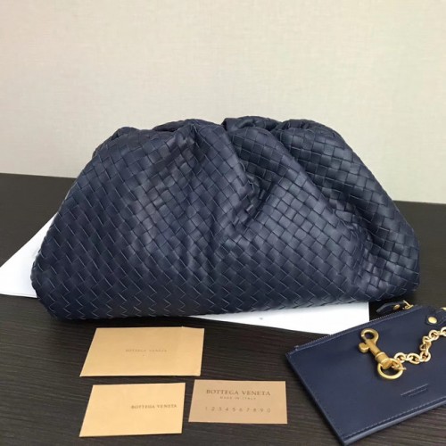 Bottega Veneta Pochette Weave 585853 blu