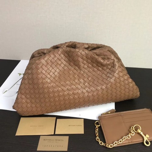 Bottega Veneta Pochette Weave 585853 marrone