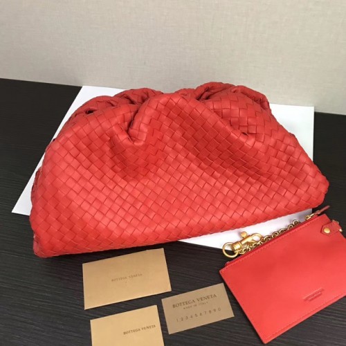 Bottega Veneta Pochette Weave 585853 rossa