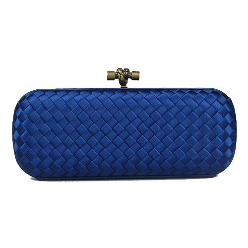Vendita calda borsa pochette Bottega Veneta 8651 blu