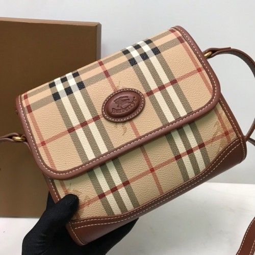 BurBerry Borsa a tracolla in pelle 20203 marrone
