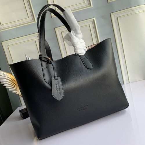 BurBerry Borsa a Spalla in Pelle 6351 nera