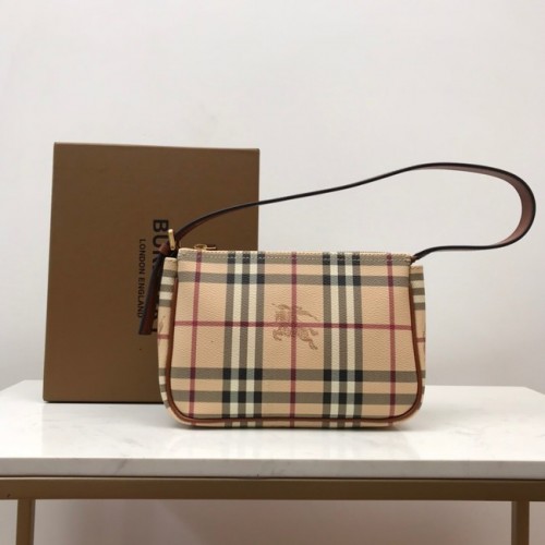 BurBerry Borsa a tracolla in pelle 80112 marrone