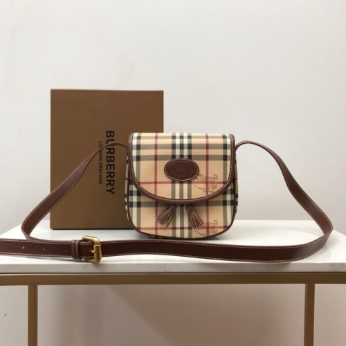 BurBerry Borsa a tracolla in pelle 80113 Grano