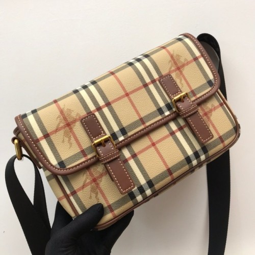 BurBerry Borsa a tracolla in pelle 80119 Grano
