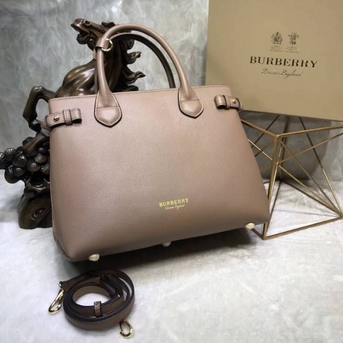 BurBerry Borsa tote in pelle 5559 albicocca