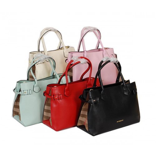 BurBerry Borsa Tote Bag in Pelle Originale 9181A