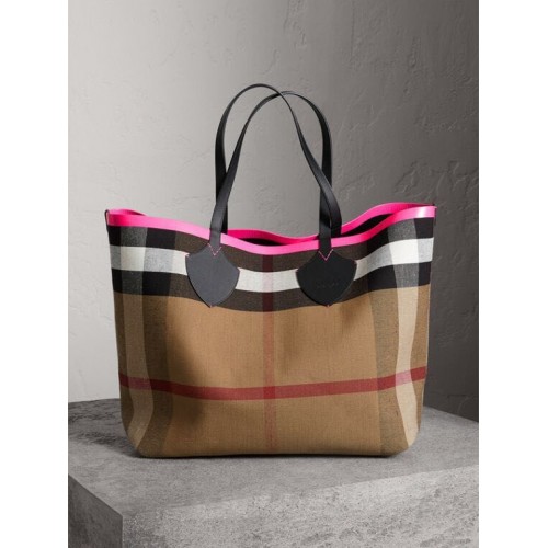 BurBerry Tote Shopping bag BU5548 rosso