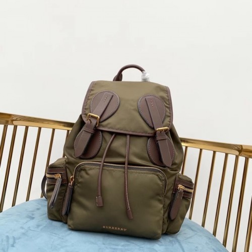 Burberry Zaino Grande Tessuto BU3699 verde
