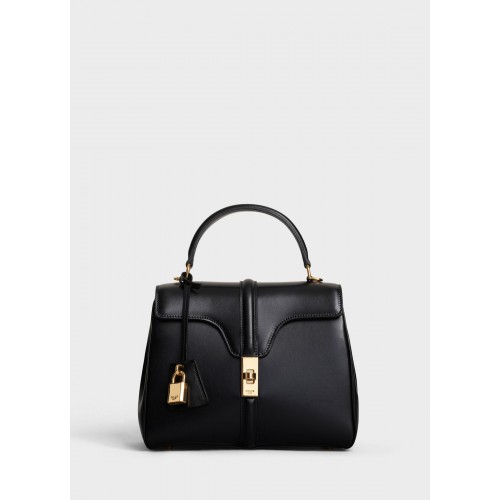 BORSA CELINE PICCOLA 16 IN VITELLO SATINATO A188003 nero