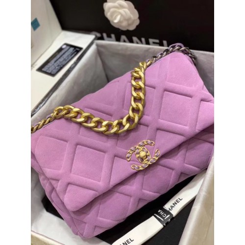 CHANEL 19 Flap Bag AS1160 Lavanda