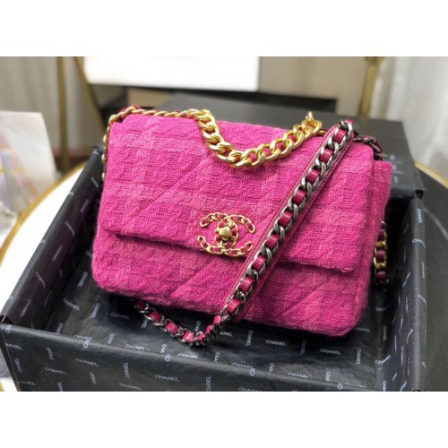 CHANEL 19 Flap Bag AS1160 Lavanda