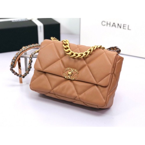 CHANEL 19 BORSA A MANO AS1160 AS1161 Caramello