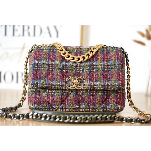 BORSA A MANO CHANEL 19 AS1160&AS1161 rosa