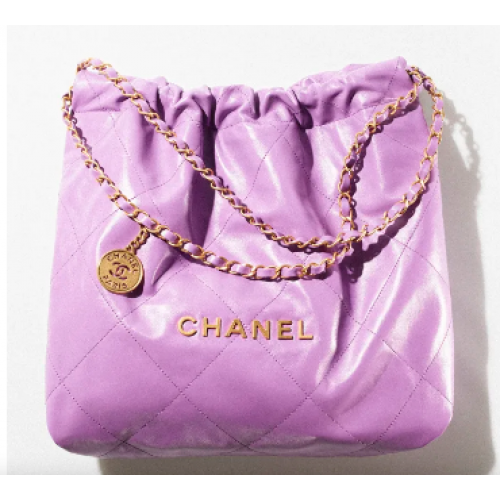 BORSA A MANO CHANEL 22 AS3260 Viola