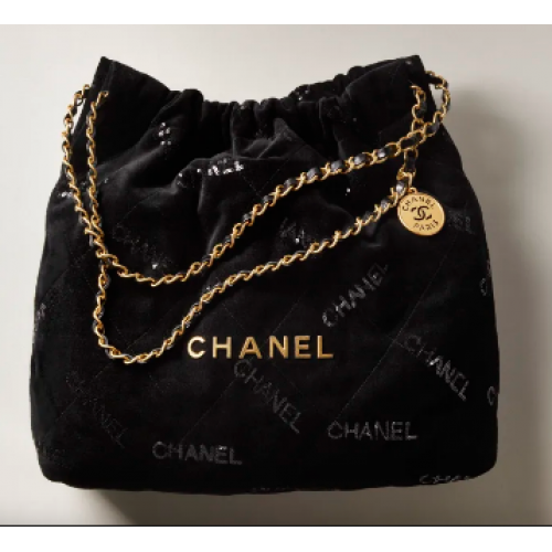 BORSA A MANO CHANEL 22 AS3261 Nera